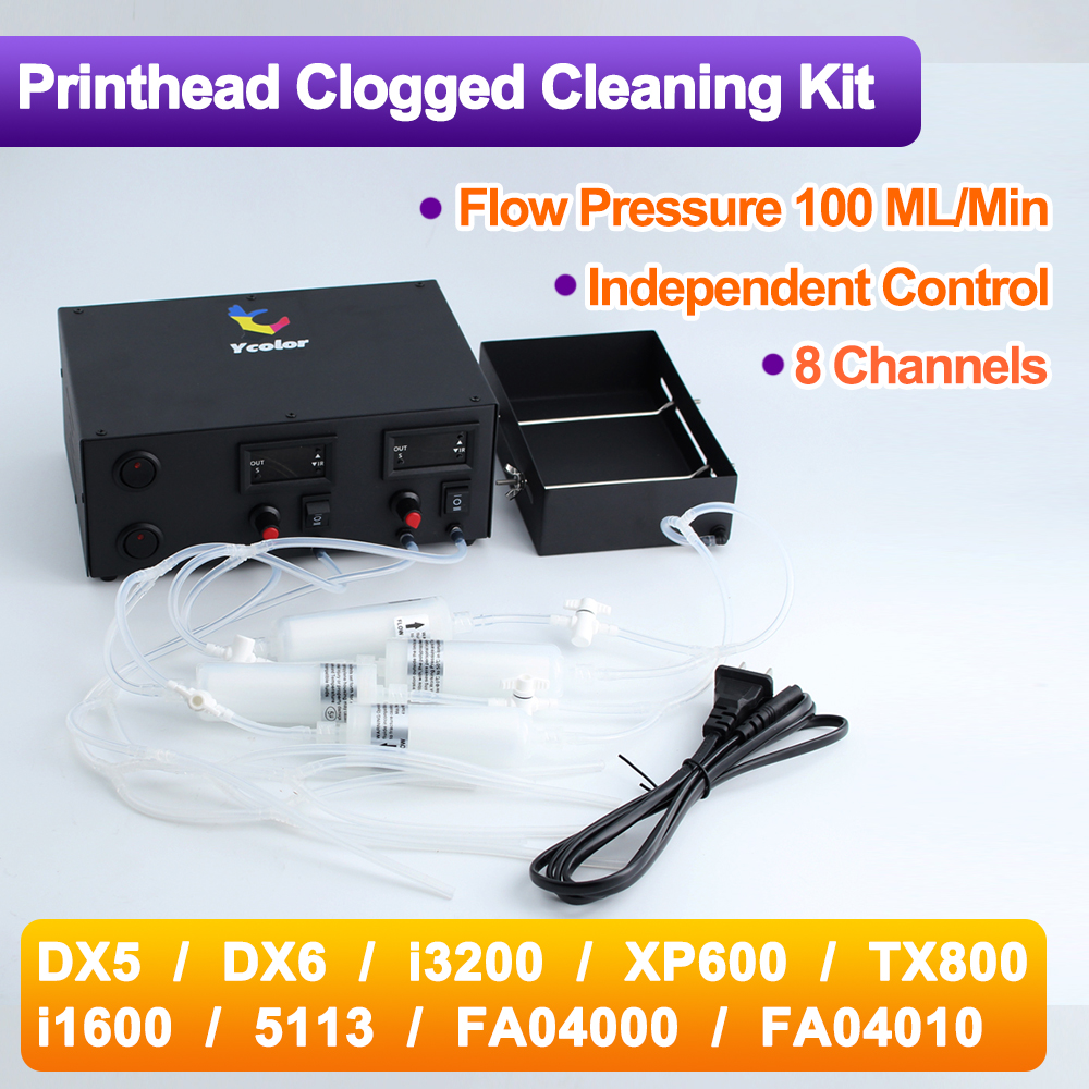 Print Head Cleaning Kit - 8 Channels Printhead Cleaning Kit For