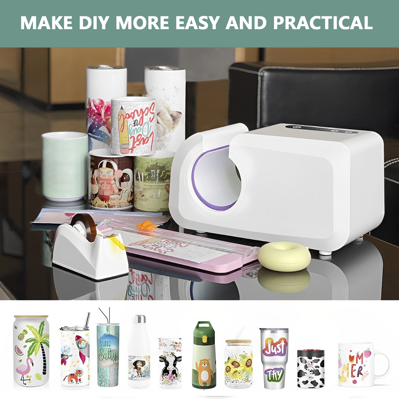 3Pcs Sublimation Tumbler Wrap  - đánh giá và giá Commercial Printing Press