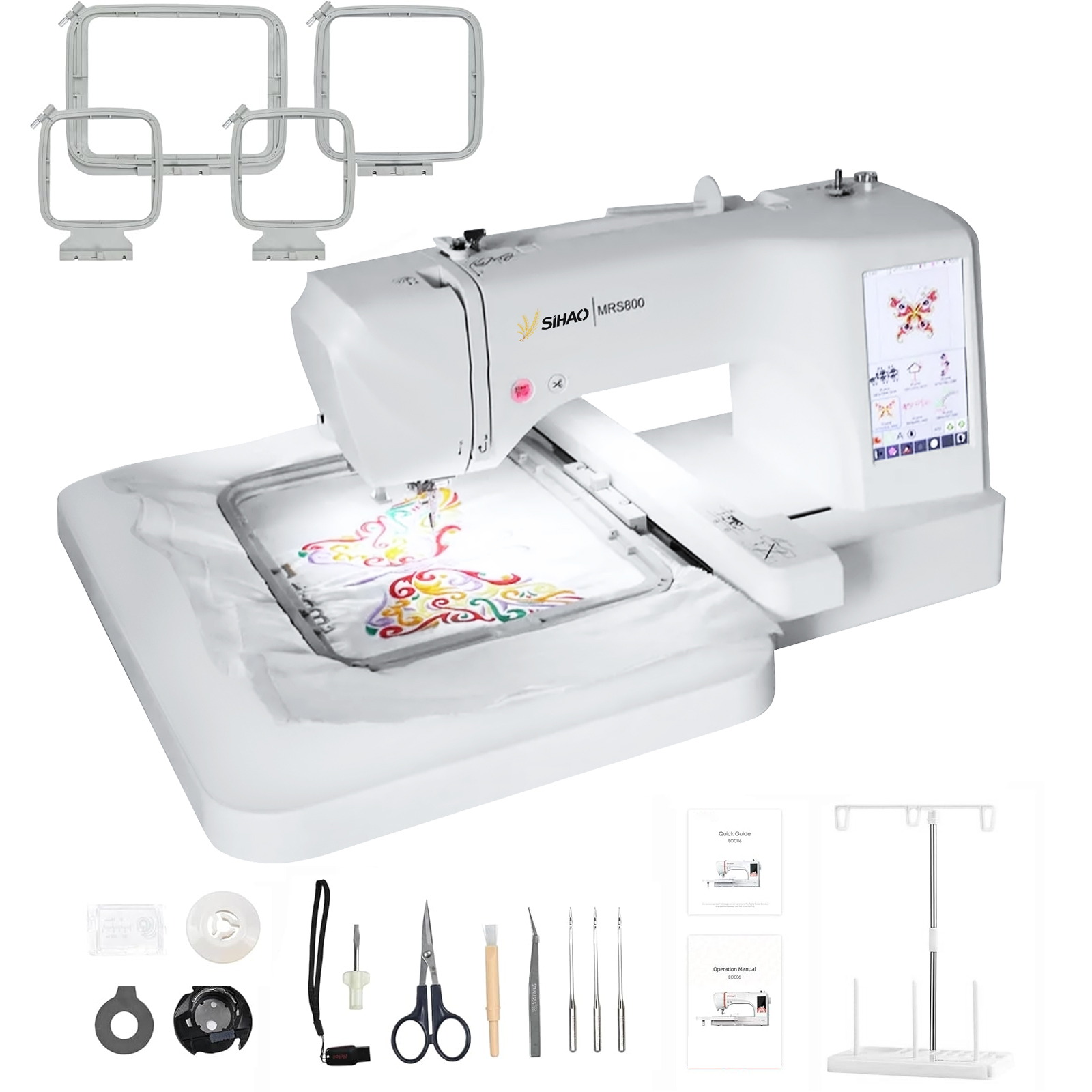 Sihao  Embroidery Machine Auto - đánh giá và giá Embroidery Digitizing Software