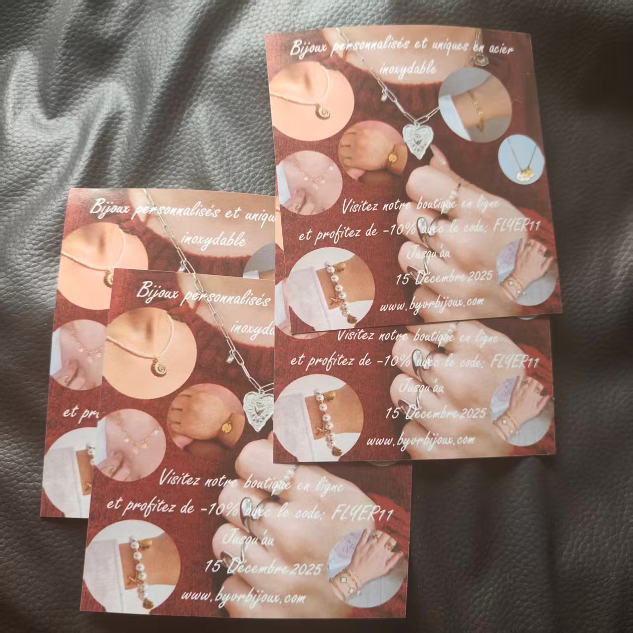 100/200pcs Customized 157g glo - đánh giá và giá Commercial Flyer Printing