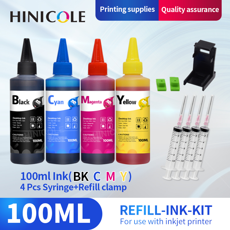 HINICOLE Refill Ink Kit Kits F - đánh giá và giá Sublimation Ink 100Ml