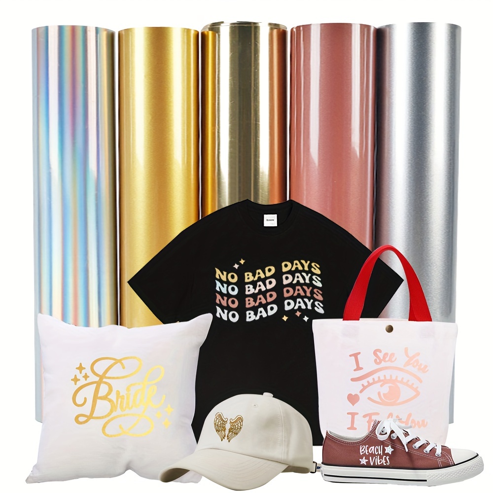 1 Pack, PU Soft Metal Heat Tra - đánh giá và giá Heat Transfer Vinyl Roll