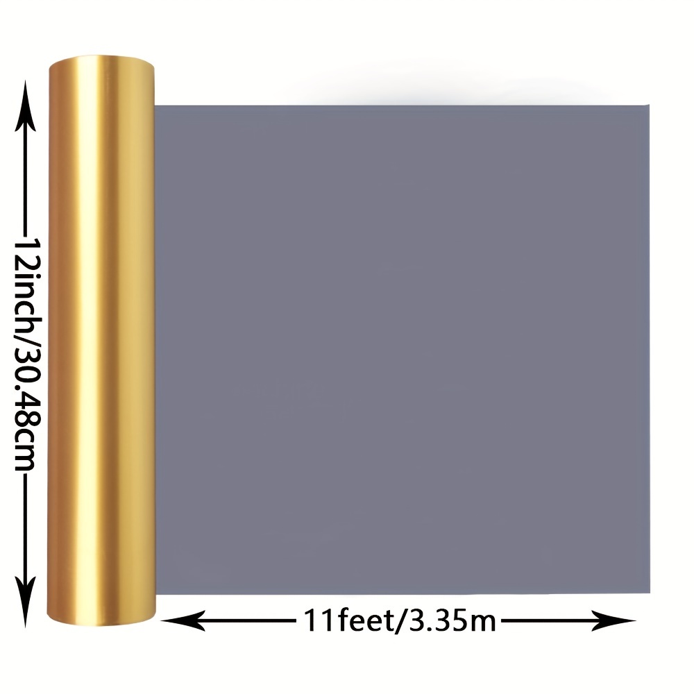 1 Pack, PU Soft Metal Heat Tra - đánh giá và giá Heat Transfer Vinyl Roll