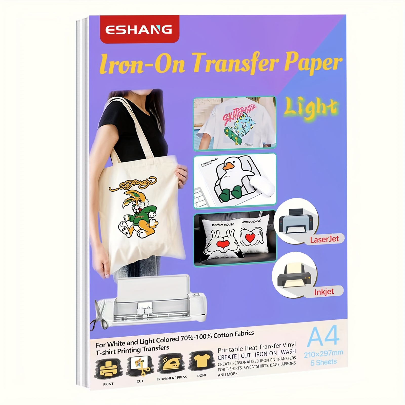 A4 Size Heat Transfer Paper Fo - đánh giá và giá Heat Transfer Vinyl Roll