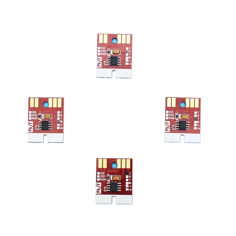 4 Colors CMYK Permanent Chip f - đánh giá và giá Eco Solvent Ink Cartridge