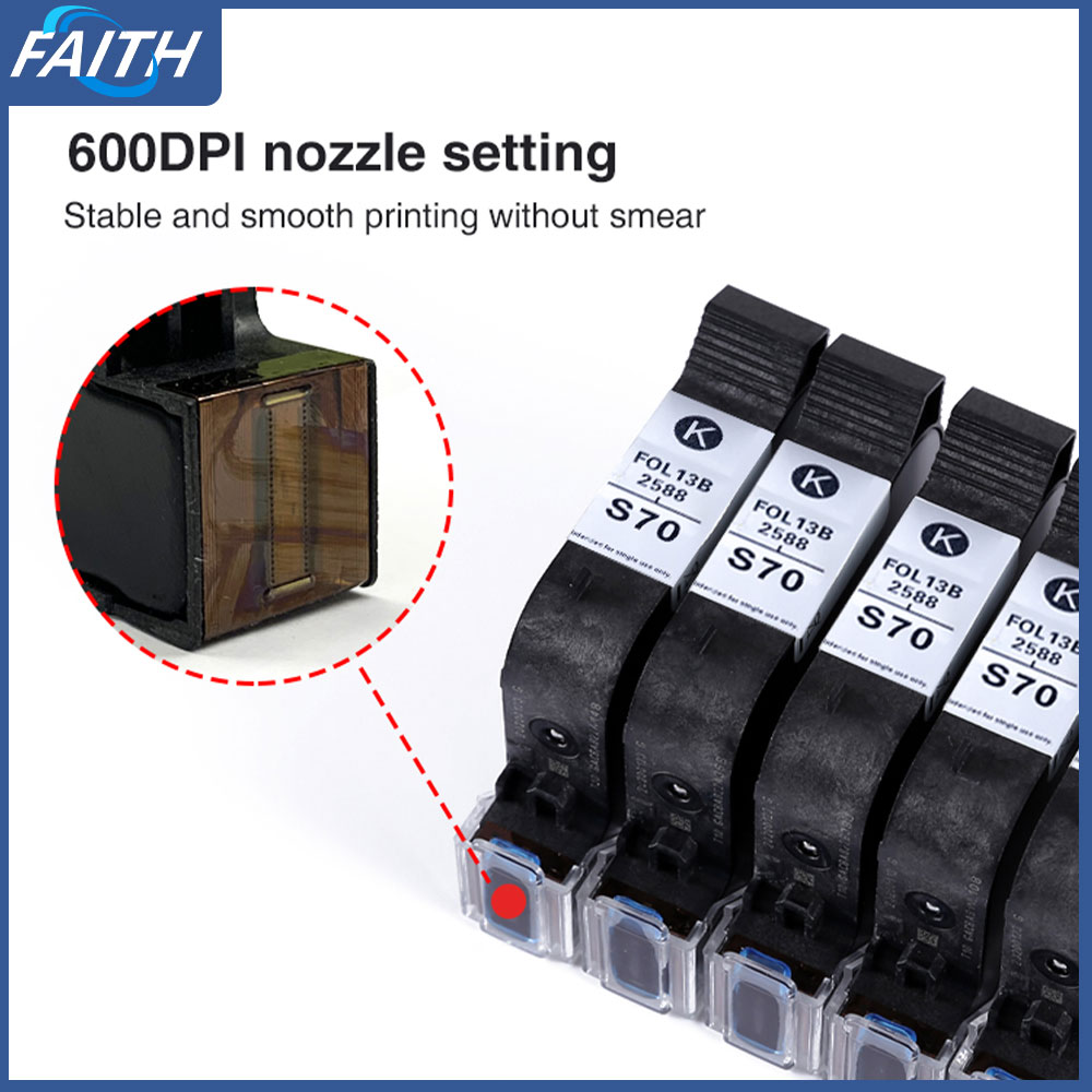 Faith 6 Pieces Ink Cartridge I - đánh giá và giá Eco Solvent Ink Cartridge