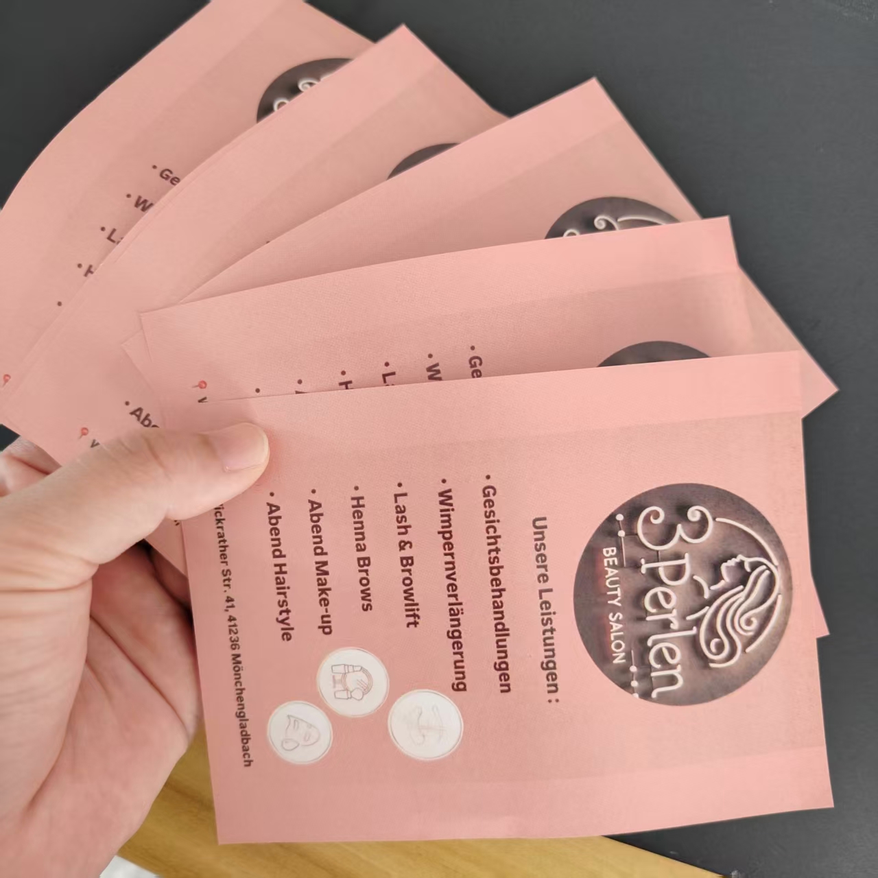 Customized A5 A6 size flyers,  - đánh giá và giá Commercial Flyer Printing