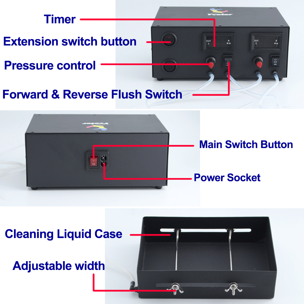 8 Channels Printhead Cleaning  - đánh giá và giá Print Head Cleaning Kit