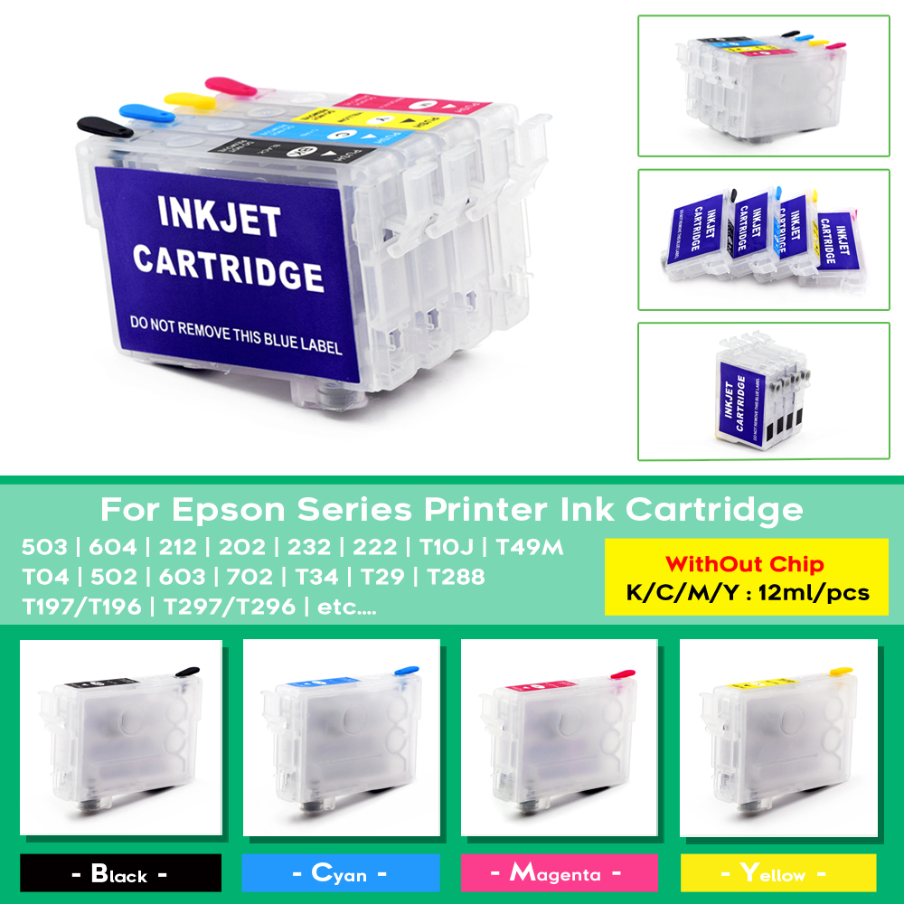 604 604XL Empty Refillable Ink - đánh giá và giá Sublimation Ink 100Ml